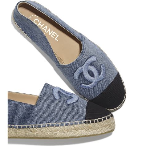 chanel espadrilles uk selfridges|chanel espadrilles denim.